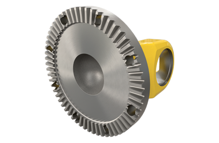 Flanschmitnehmer H mit Hirth-Verzahnung