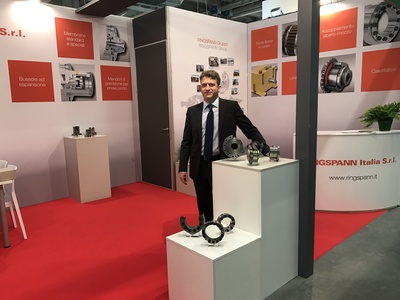 RINGSPANN Italia at MECSPE – Hall 5, Booth I22 – Front view